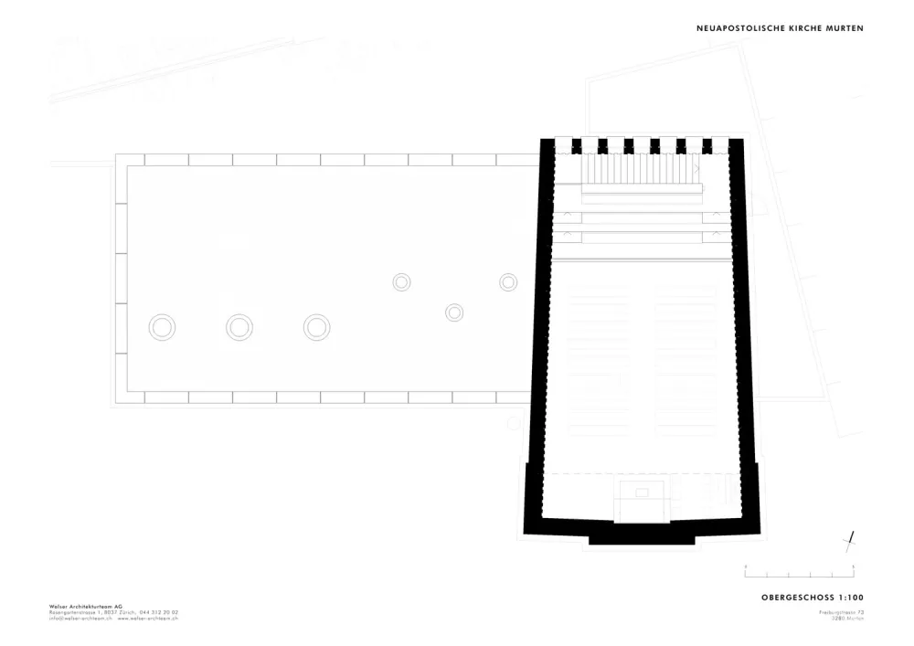 Walser Architekturteam | 瑞士极简教堂 Murten Church