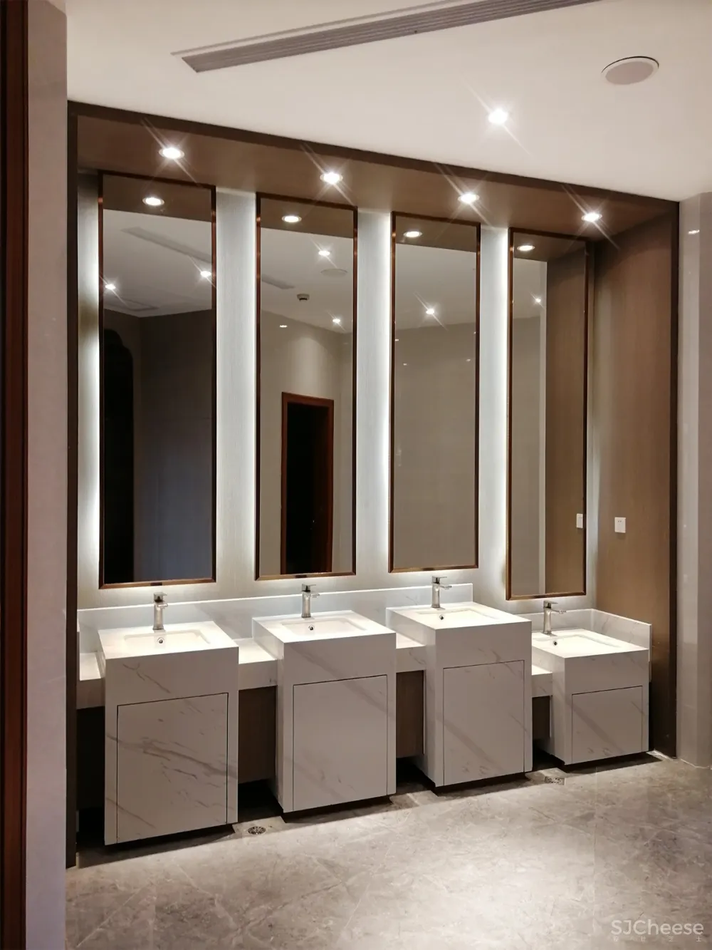 B J D ▏新作 ▏会龙湖农庄大酒店-交替变换的现代中式与古朴中式意境空间