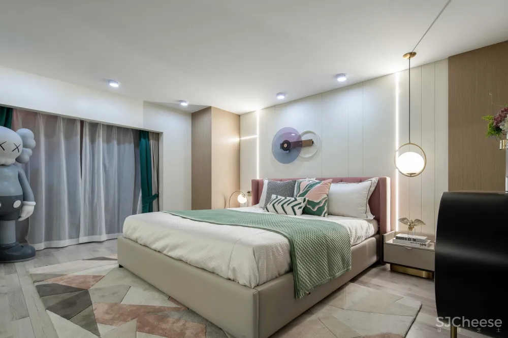 72㎡演绎唯美loft样板房丨殊众设计