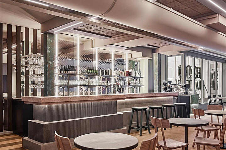 Studio Modijefsky l 荷兰海牙Foodhallen美食广场