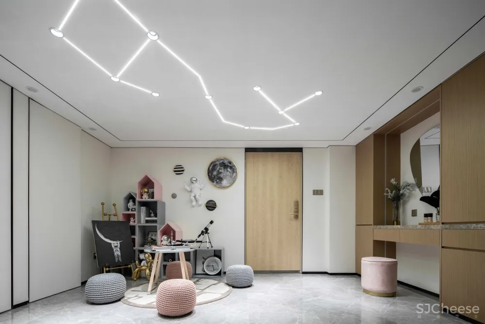 72㎡演绎唯美loft样板房丨殊众设计