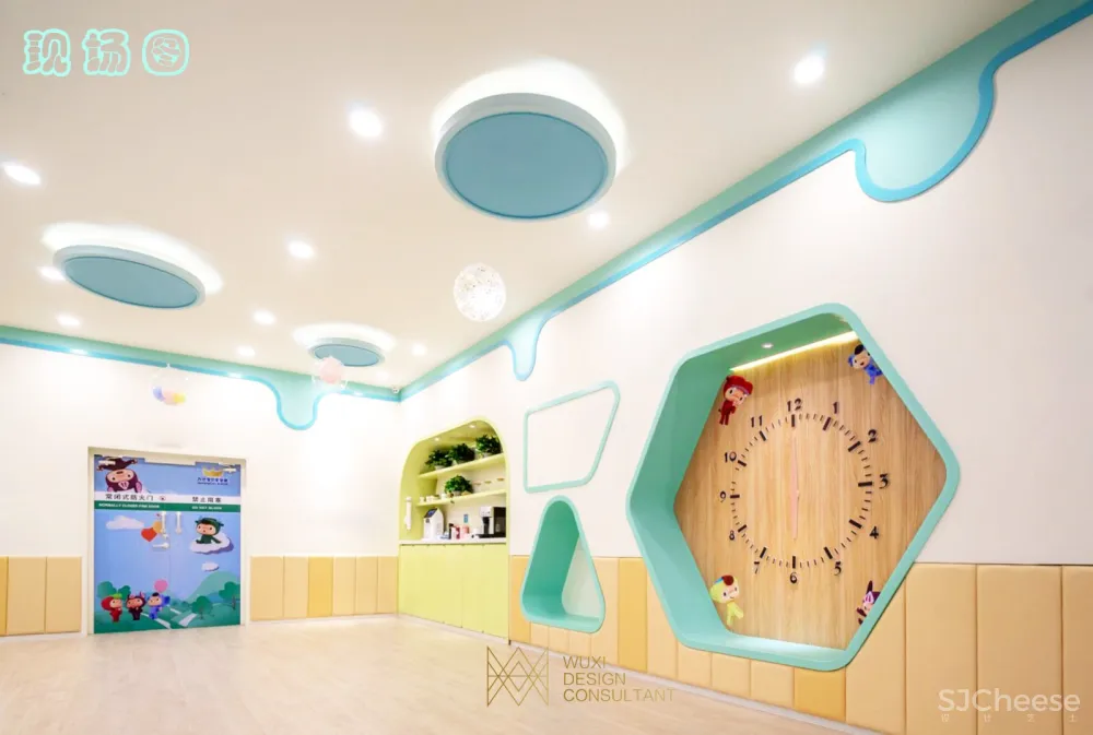 上海江桥万达宝贝王早教中心，设计施工一体化 | WUD伍曦设计
