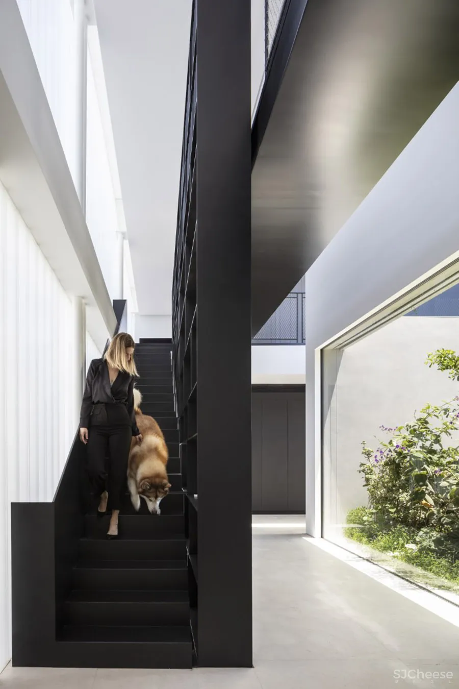 Pitsou Kedem | JLB House , 现代复式建筑