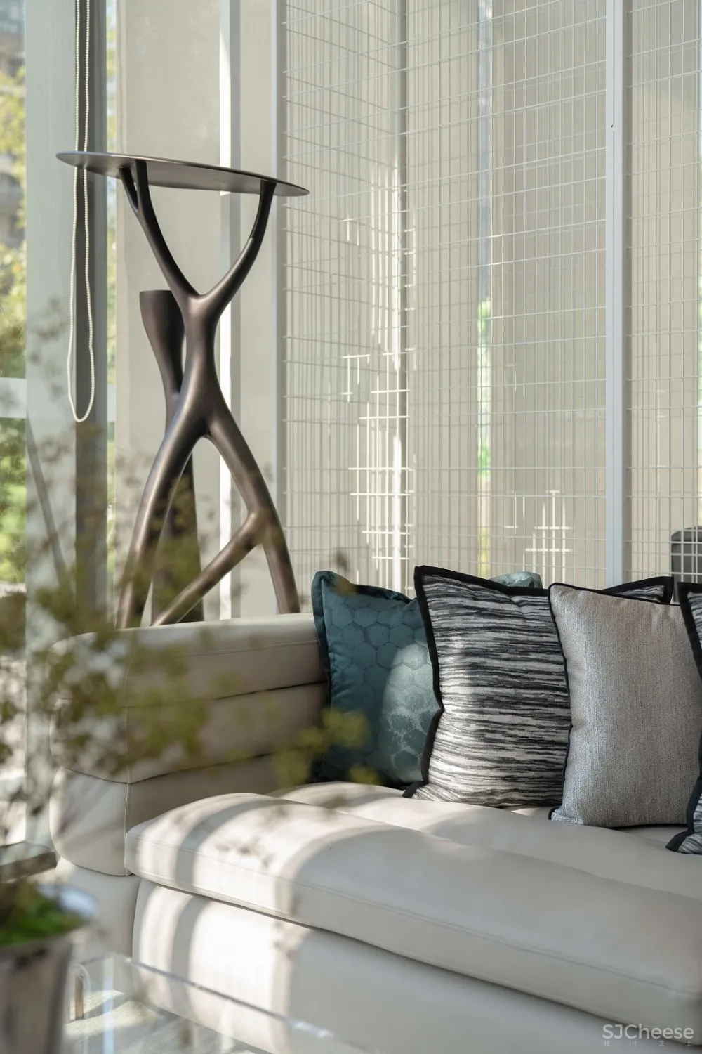 用当代简约精神重塑东方文化的韵律之美|540m²售楼处|殊众设计