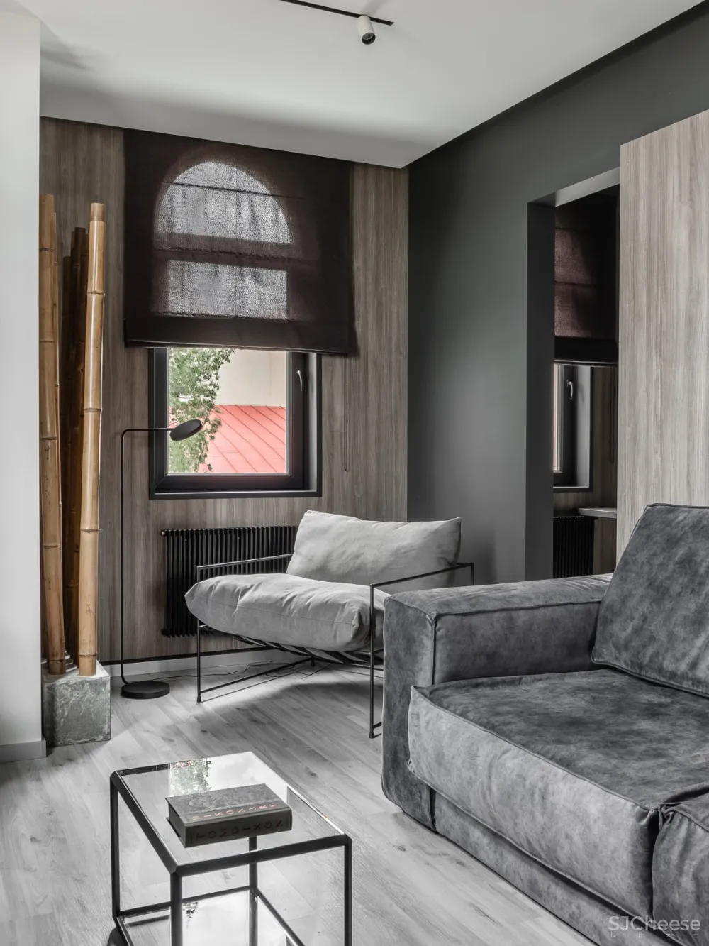 Quadrum Studio | DK CH Flat , 现代混泥土的功能住宅