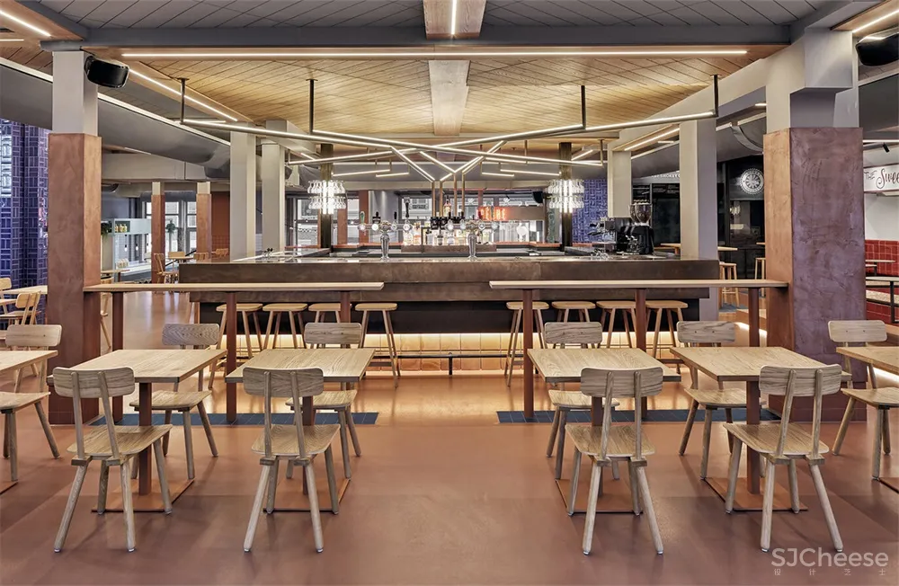 Studio Modijefsky l 荷兰海牙Foodhallen美食广场