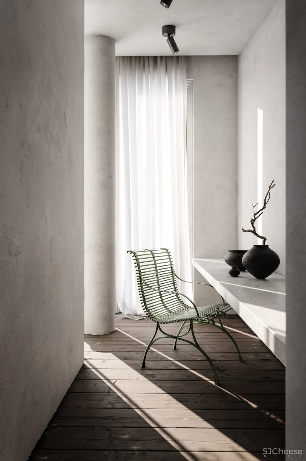 Klaudia Adamiak | IV Residence , 大自然与建筑的平行力量