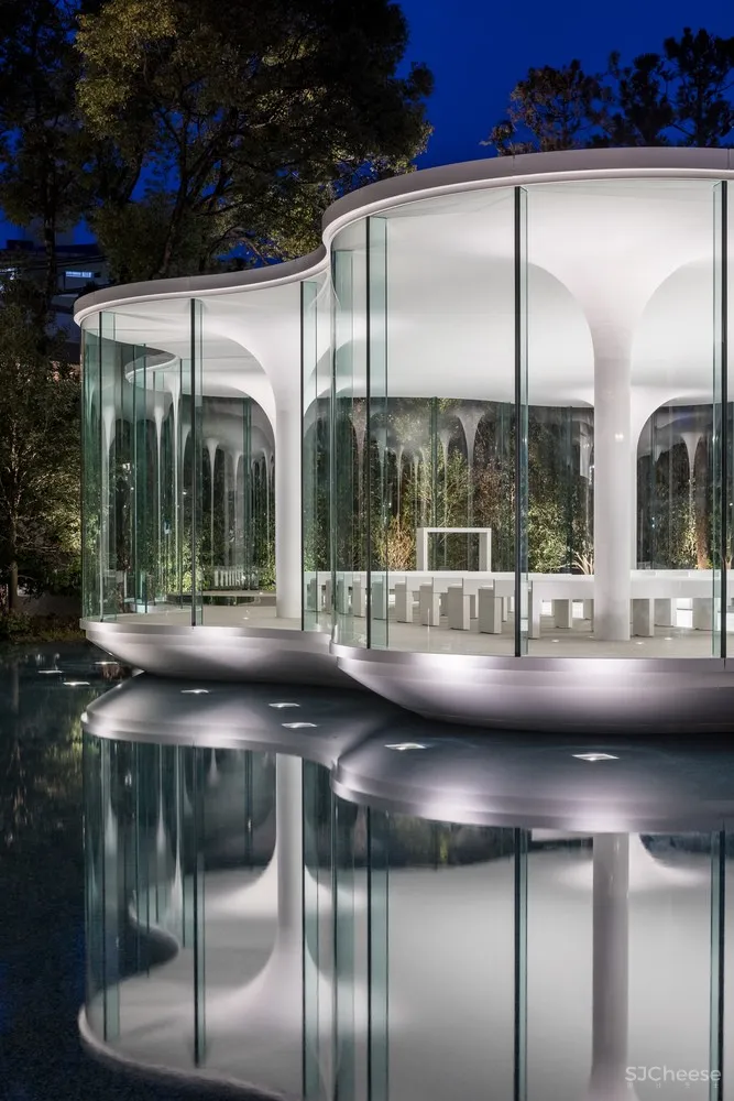 首发 | KTX archiLAB:置身于云端 Aile-Blanche 日本教堂