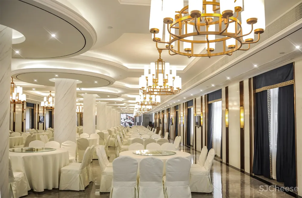 B J D ▏新作 ▏会龙湖农庄大酒店-交替变换的现代中式与古朴中式意境空间