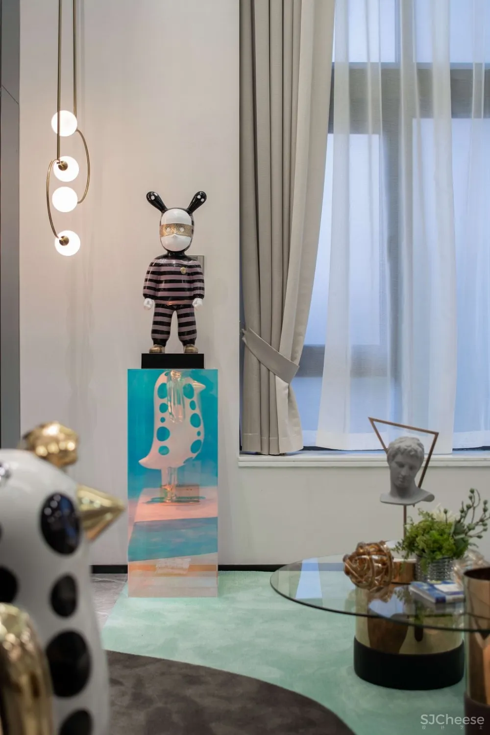 72㎡演绎唯美loft样板房丨殊众设计