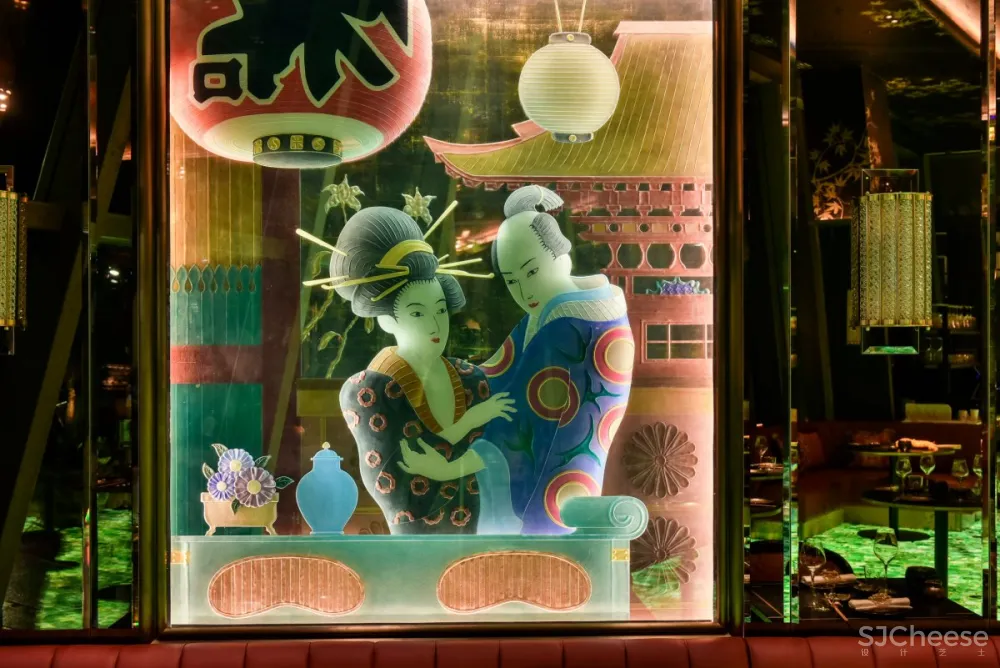 Adam Ellis Studio | The Ivy Asia , 伦敦现代艺术餐厅