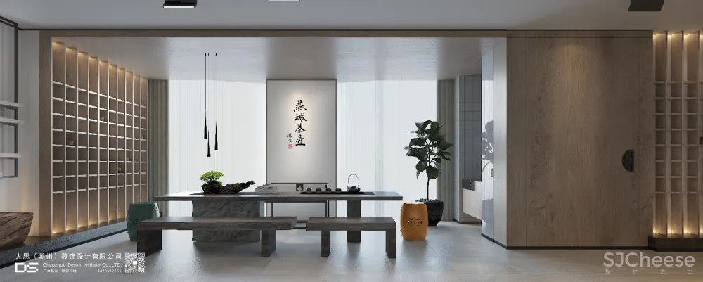 大思设计未来空间 | “燕城茶壶”大师作品禅意空间