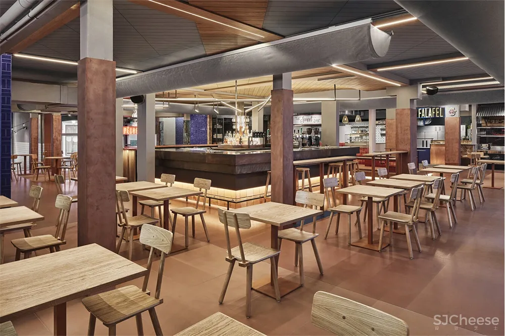 Studio Modijefsky l 荷兰海牙Foodhallen美食广场
