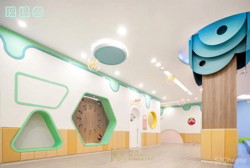 上海江桥万达宝贝王早教中心，设计施工一体化 | WUD伍曦设计