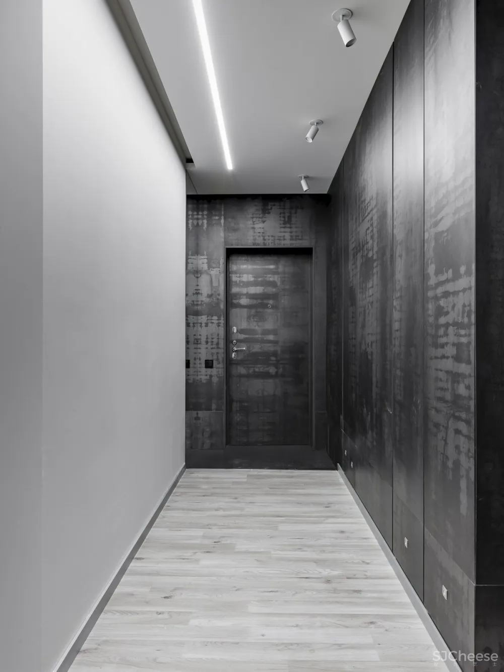Quadrum Studio | DK CH Flat , 现代混泥土的功能住宅