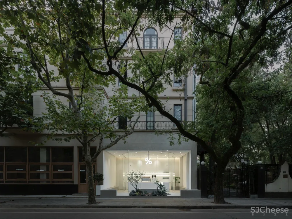 %Arabica，上海建国西路店 / B.l.U.E. Architecture Studio