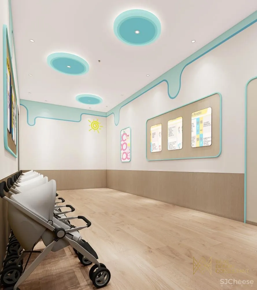 上海江桥万达宝贝王早教中心，设计施工一体化 | WUD伍曦设计