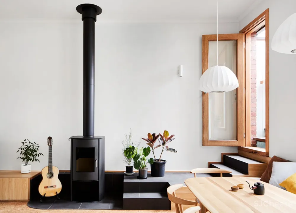 Tsai Design | Violin Shop , 墨尔本充满阳光的温馨住宅