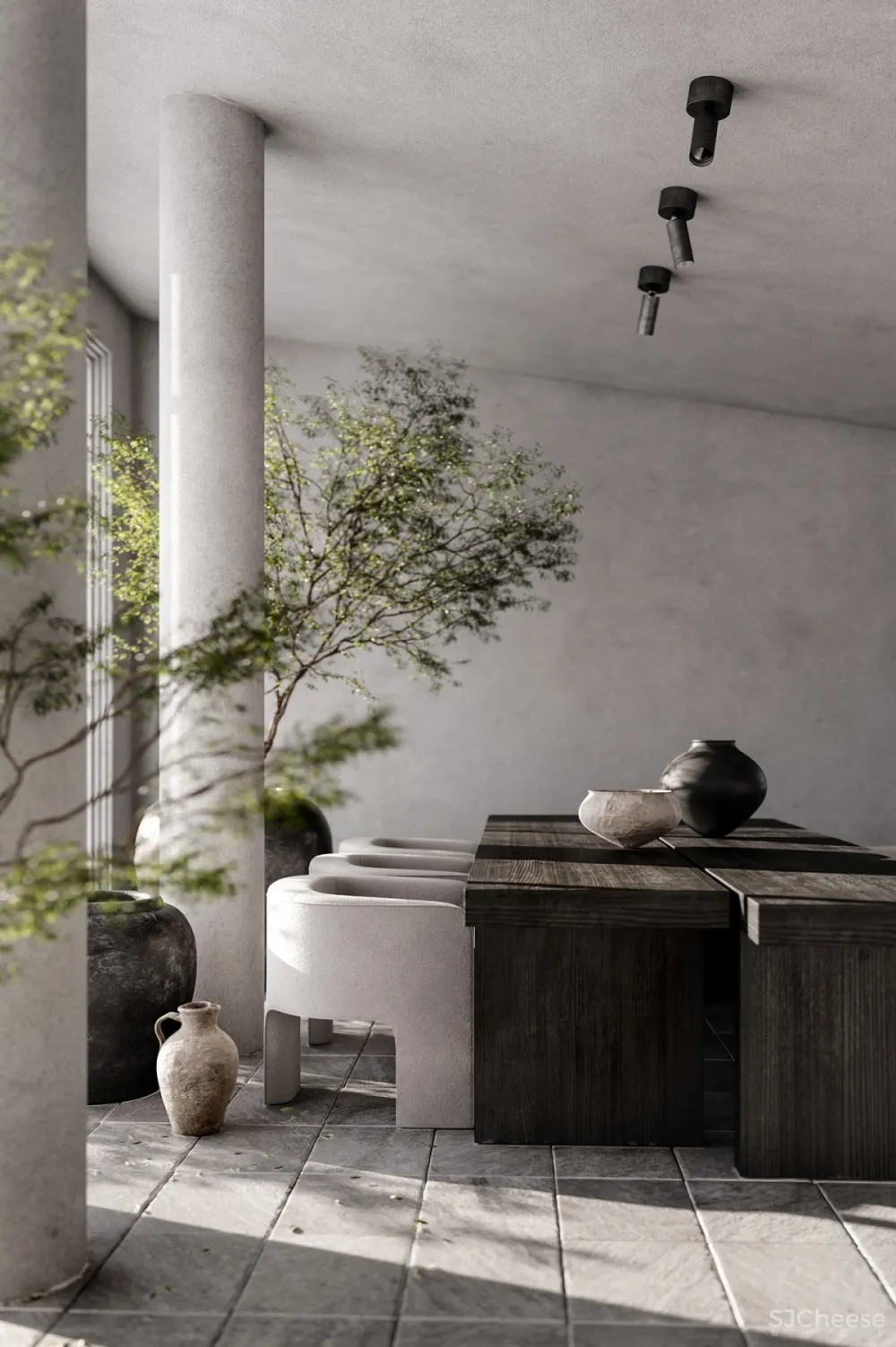 Klaudia Adamiak | IV Residence , 大自然与建筑的平行力量