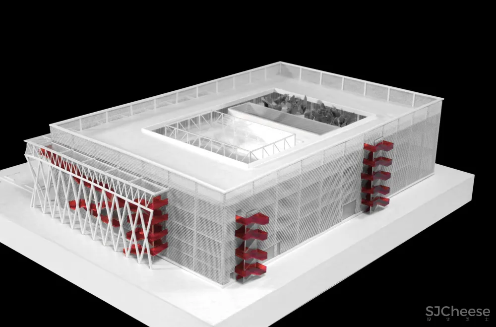 AZL Architects | 兼具运动时尚与艺术画廊智能工厂