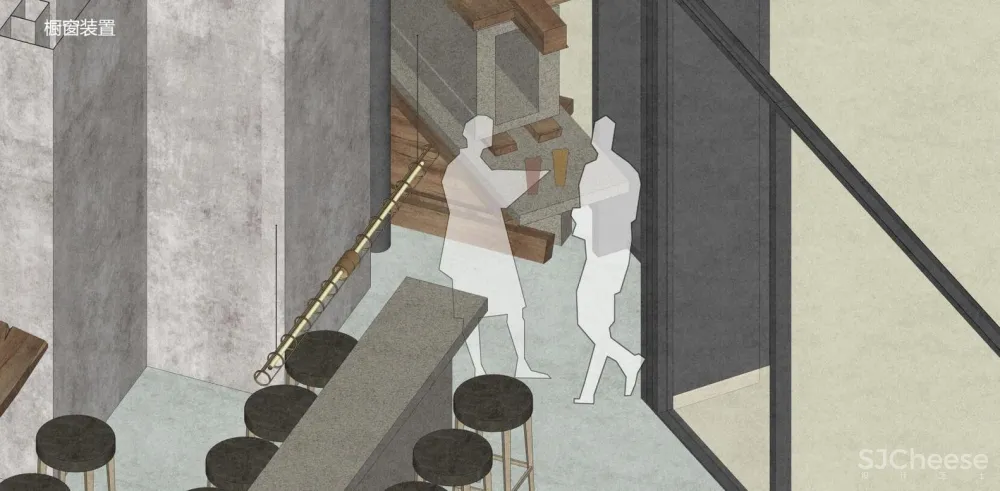 喜茶重庆龙湖U城天街店 / 超级平常空间设计