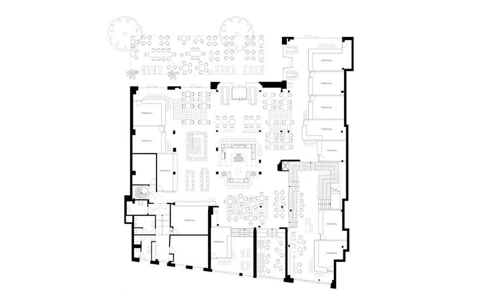 Studio Modijefsky l 荷兰海牙Foodhallen美食广场