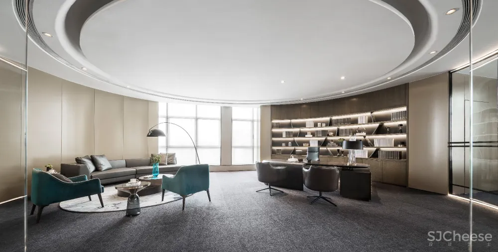 中粮天悦壹号办公展示空间 • 流动的圣节