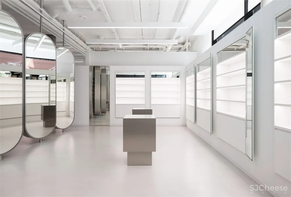 Batek Architekten l 柏林极简主义ins -worthy美容院