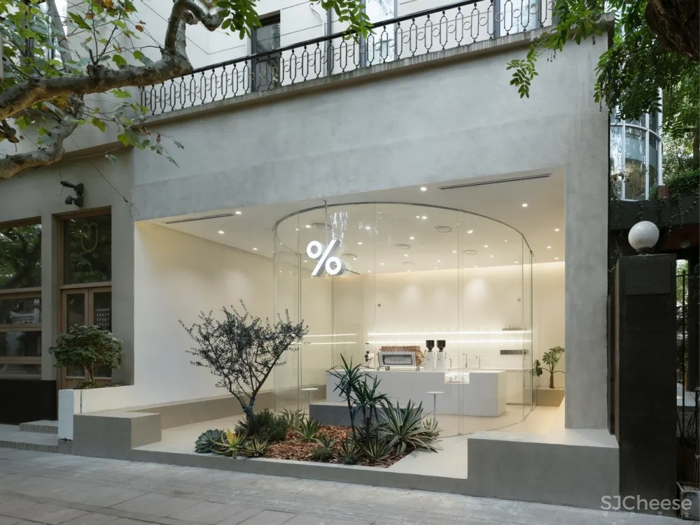 %Arabica，上海建国西路店 / B.l.U.E. Architecture Studio