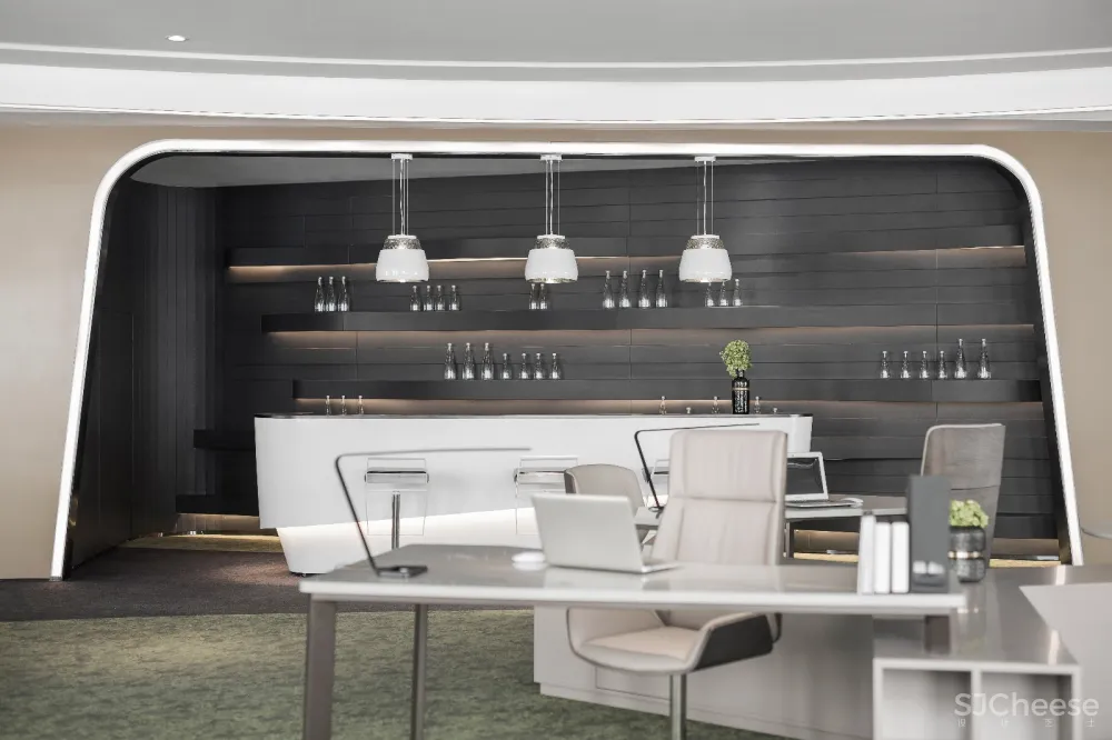 中粮天悦壹号办公展示空间 • 流动的圣节