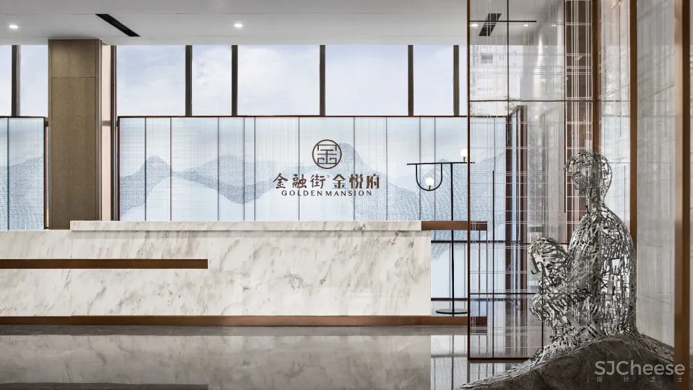 金悦府营销中心 — 湖光粼动. 襟江带湖 | Trendzone/Desio