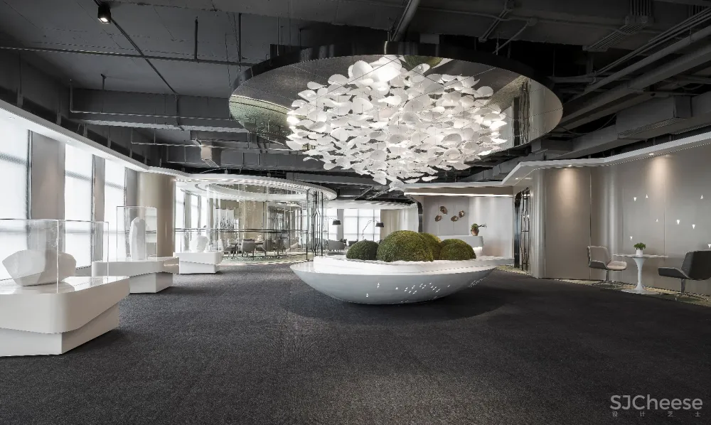 中粮天悦壹号办公展示空间 • 流动的圣节