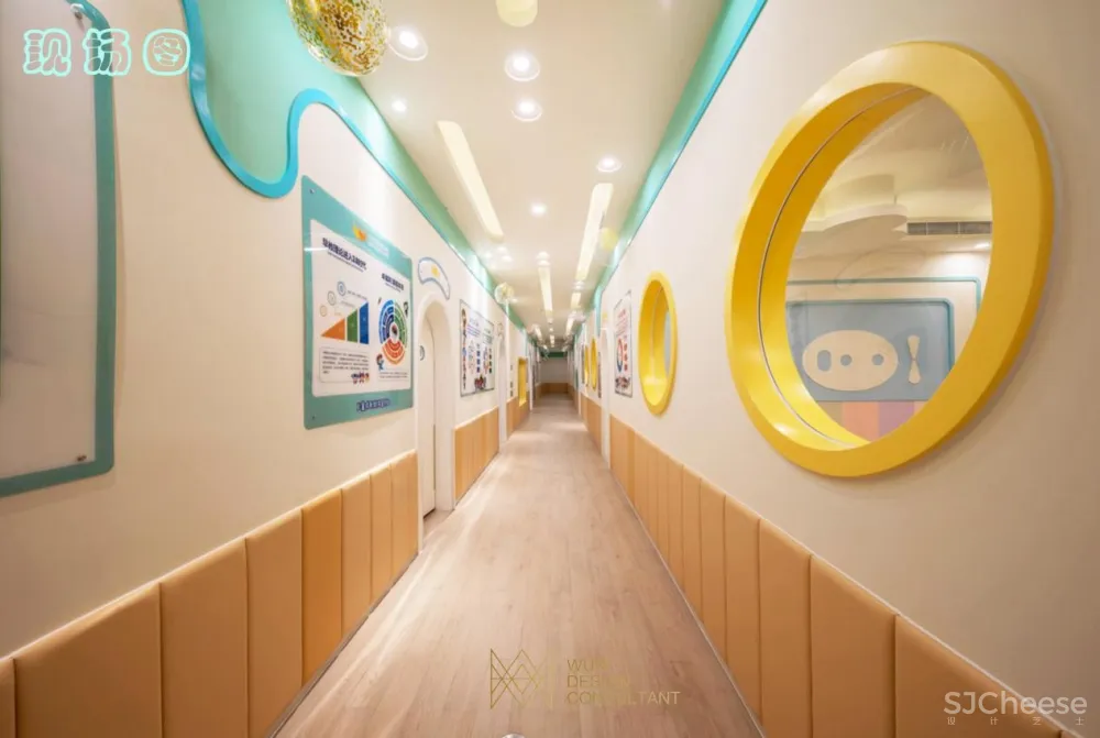 上海江桥万达宝贝王早教中心，设计施工一体化 | WUD伍曦设计