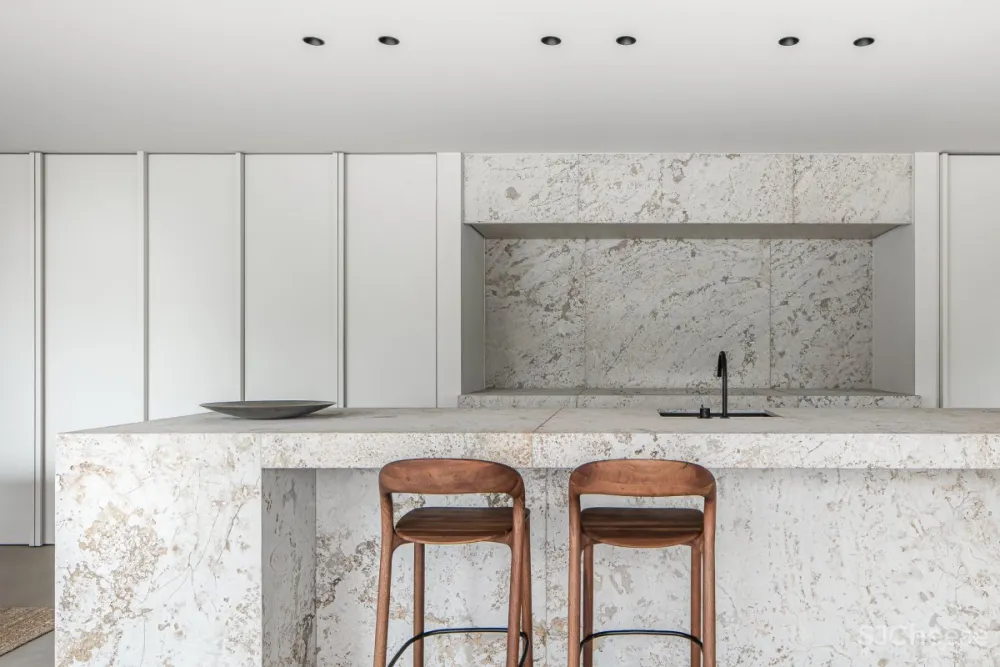 Pieter Vanrenterghem | Residence DD , 中性色调的天然材料