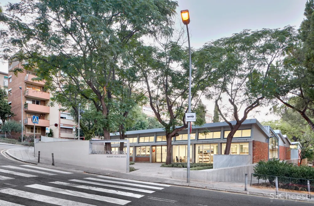 OliverasBoix architectes | 复原蒙博图书馆