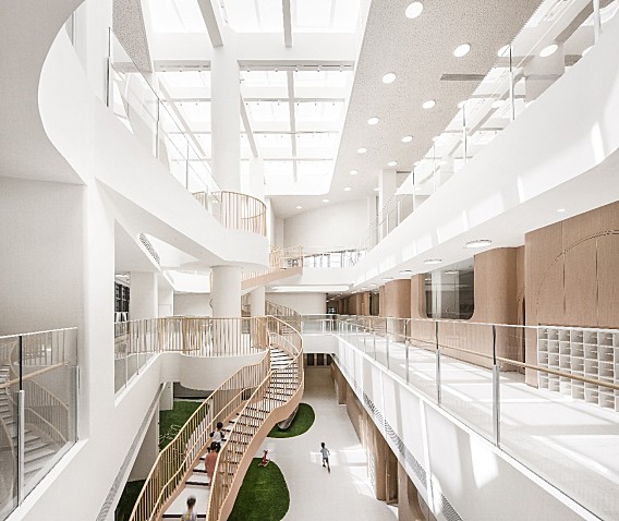 首发 | 树林漫步，心蒙 . 蒙特梭利幼儿园 / 立木设计研究室