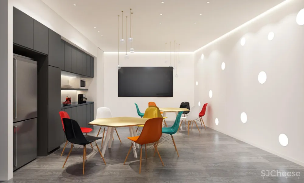 以现代设计手法,给你不一样的办公新体验