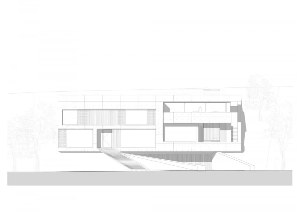 Dreessen Willemse | Villa 22 , 混泥土建筑与自然的美