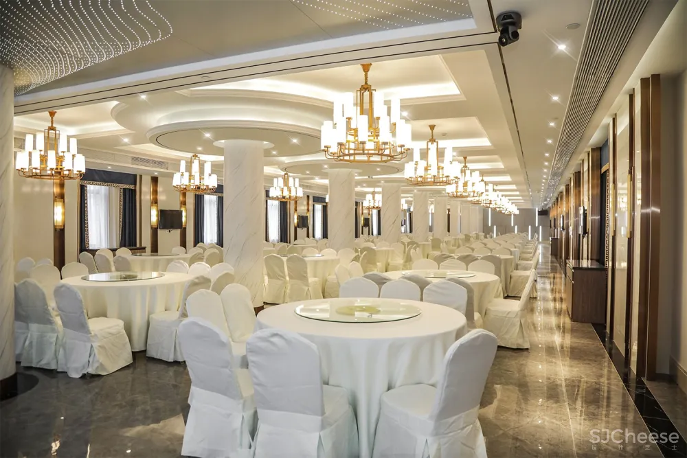 B J D ▏新作 ▏会龙湖农庄大酒店-交替变换的现代中式与古朴中式意境空间