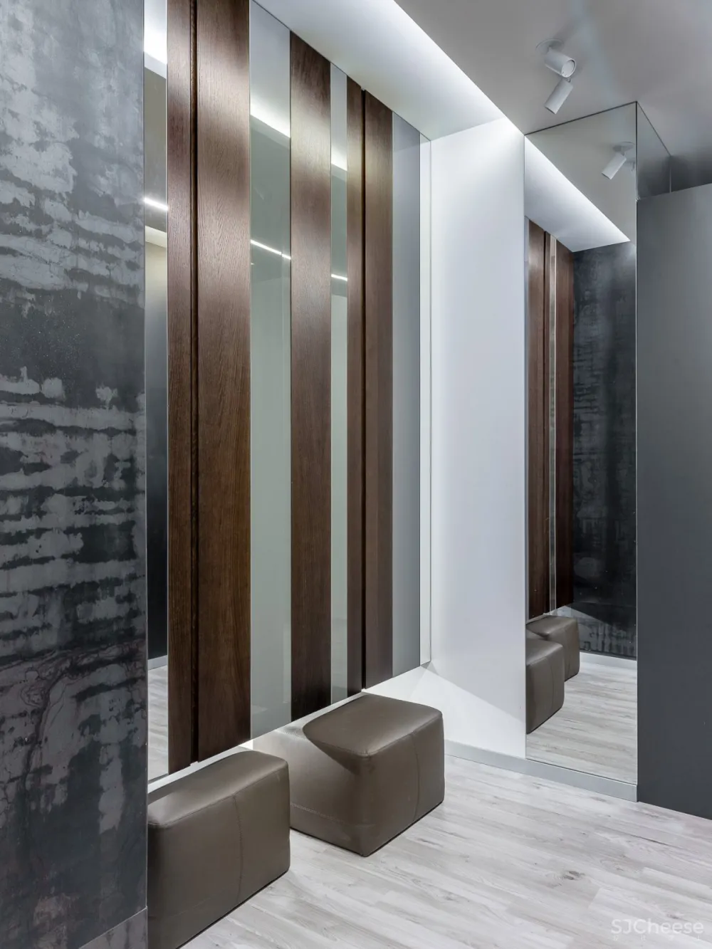 Quadrum Studio | DK CH Flat , 现代混泥土的功能住宅