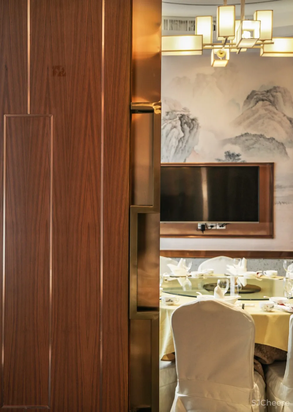 B J D ▏新作 ▏会龙湖农庄大酒店-交替变换的现代中式与古朴中式意境空间