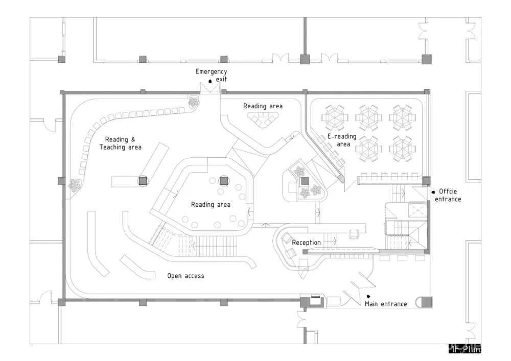新作 | 回囙建筑：景山学校图书馆改造