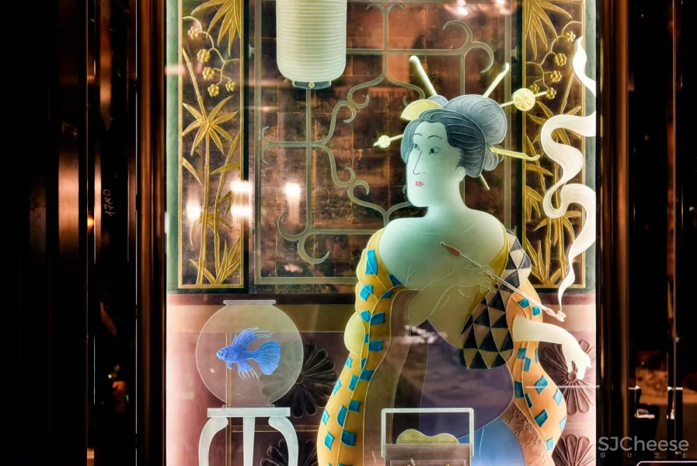 Adam Ellis Studio | The Ivy Asia , 伦敦现代艺术餐厅