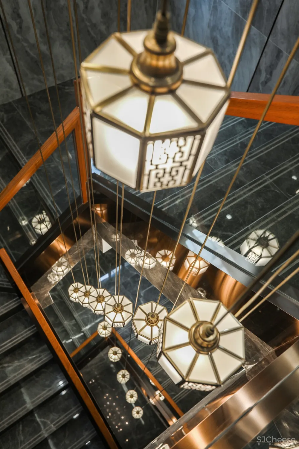 B J D ▏新作 ▏会龙湖农庄大酒店-交替变换的现代中式与古朴中式意境空间