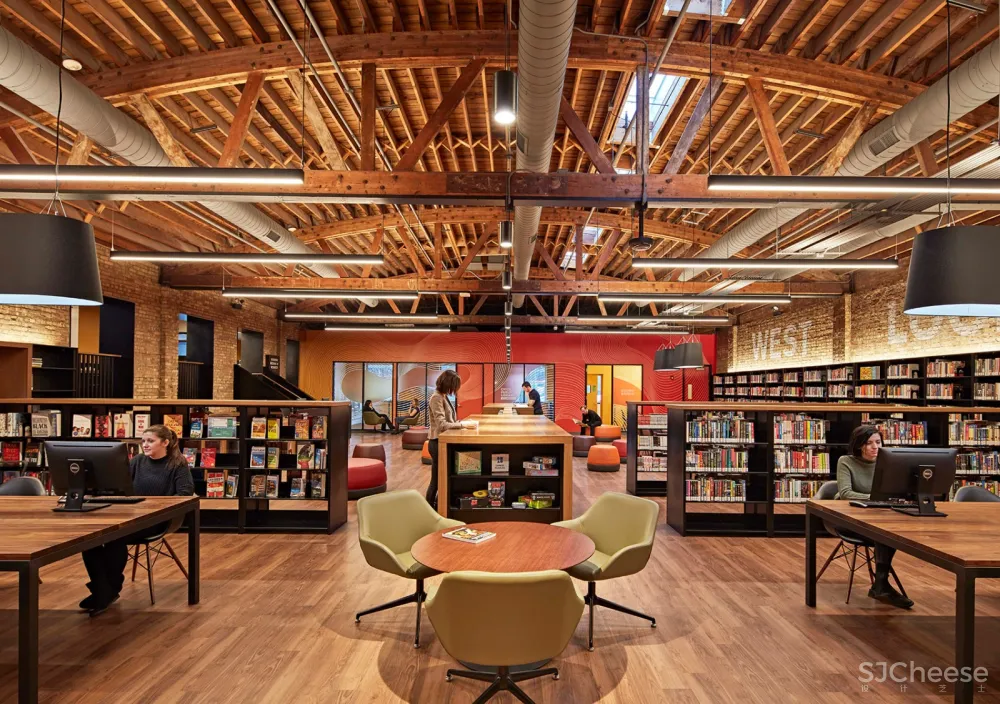 芝加哥公共图书馆West Loop分馆 / SOM