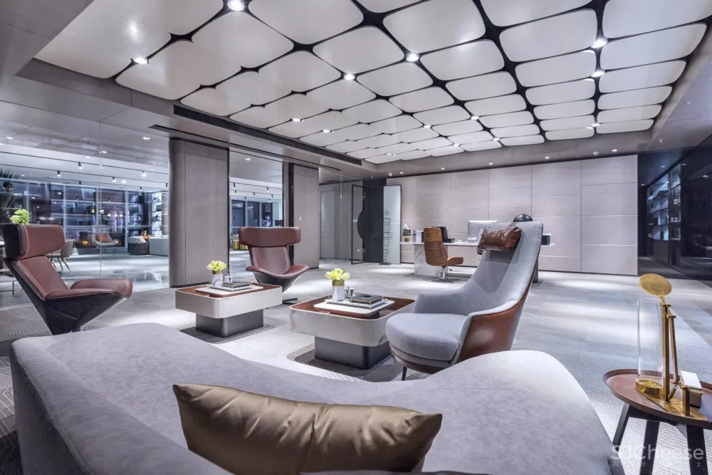 招商江湾国际中心丨办公展示区丨殊众设计