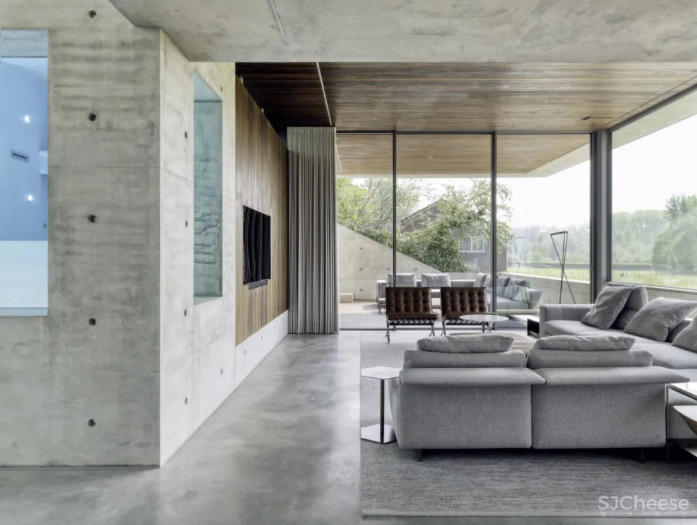 Dreessen Willemse | Villa 22 , 混泥土建筑与自然的美