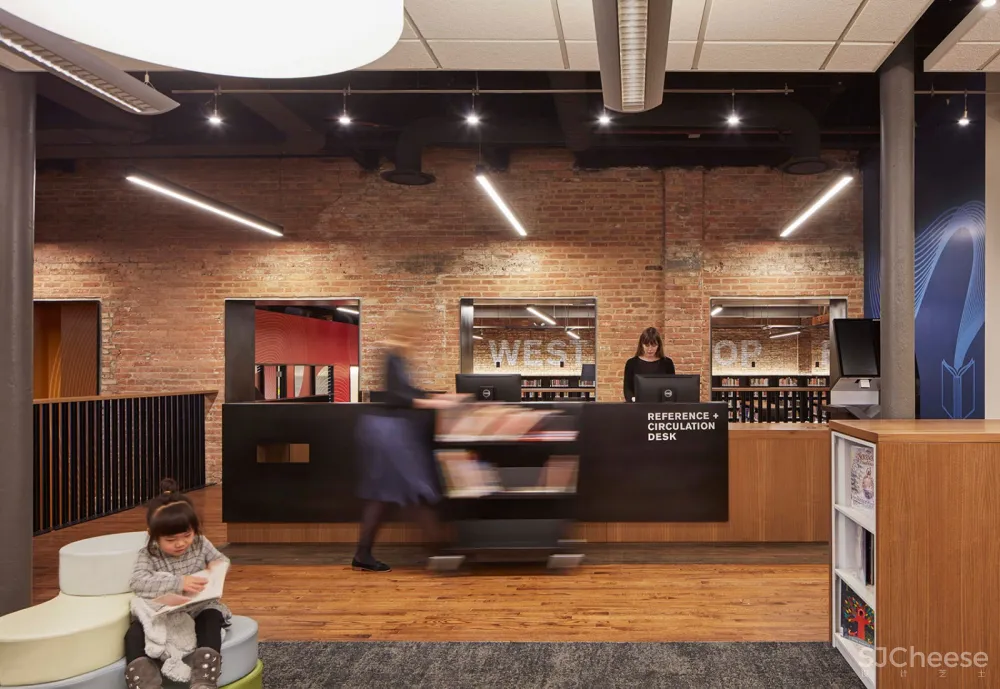 芝加哥公共图书馆West Loop分馆 / SOM