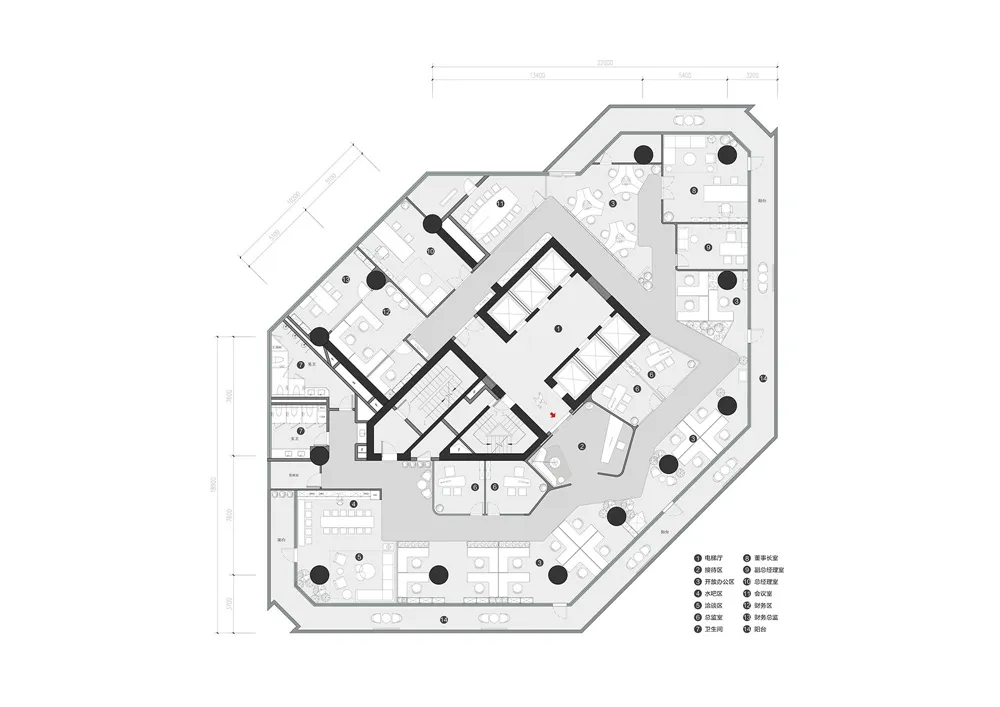 里外营造 l 深圳振业集团子公司办公室
