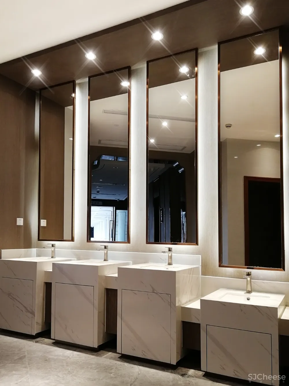 B J D ▏新作 ▏会龙湖农庄大酒店-交替变换的现代中式与古朴中式意境空间